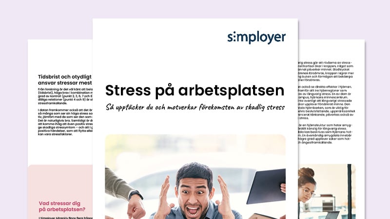 Guide - stress på arbetsplatsen NY